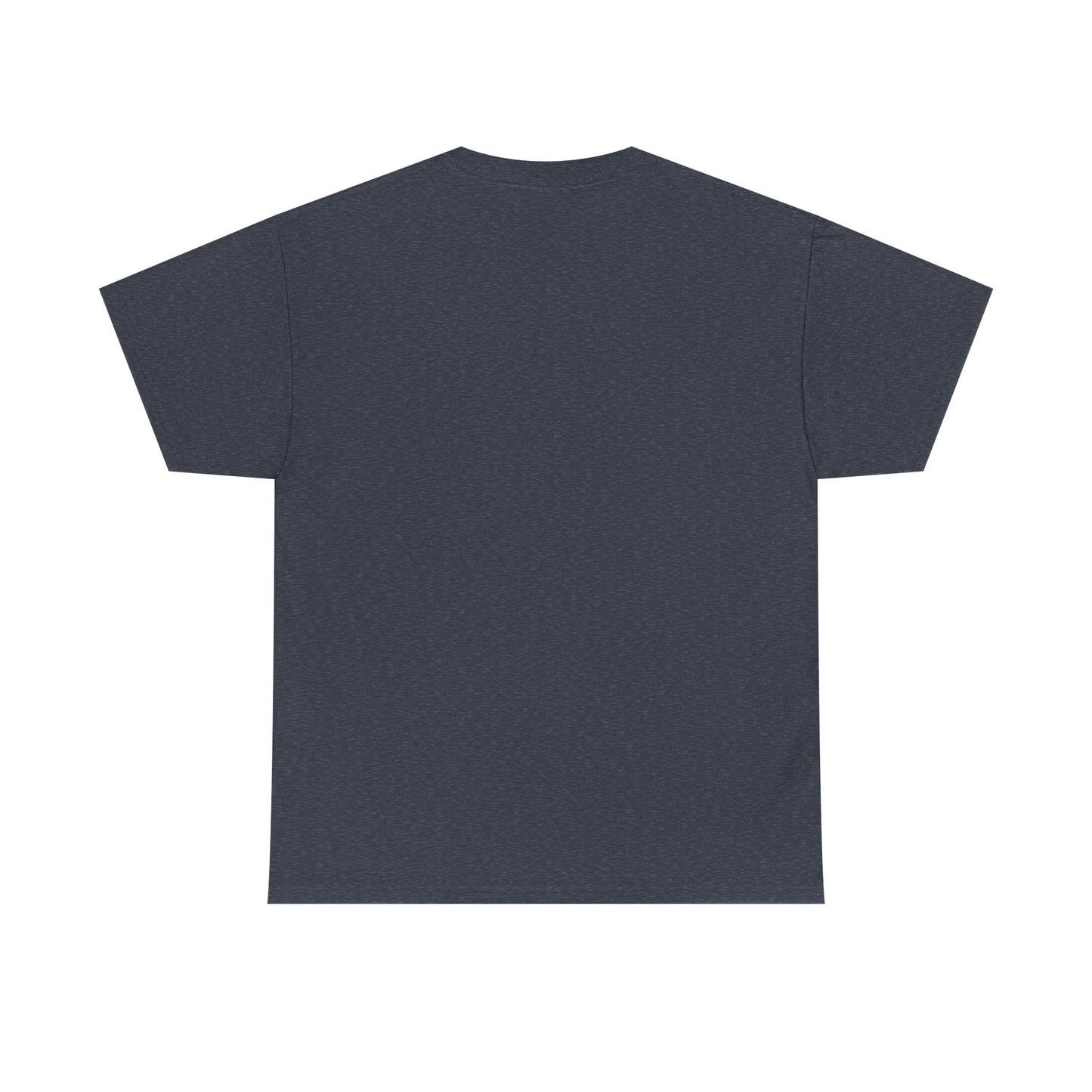 Inspirational Unisex Heavy Cotton Tee - "I AM STRONG AND COURAGEOUS BECAUSE GOD IS WITH ME"