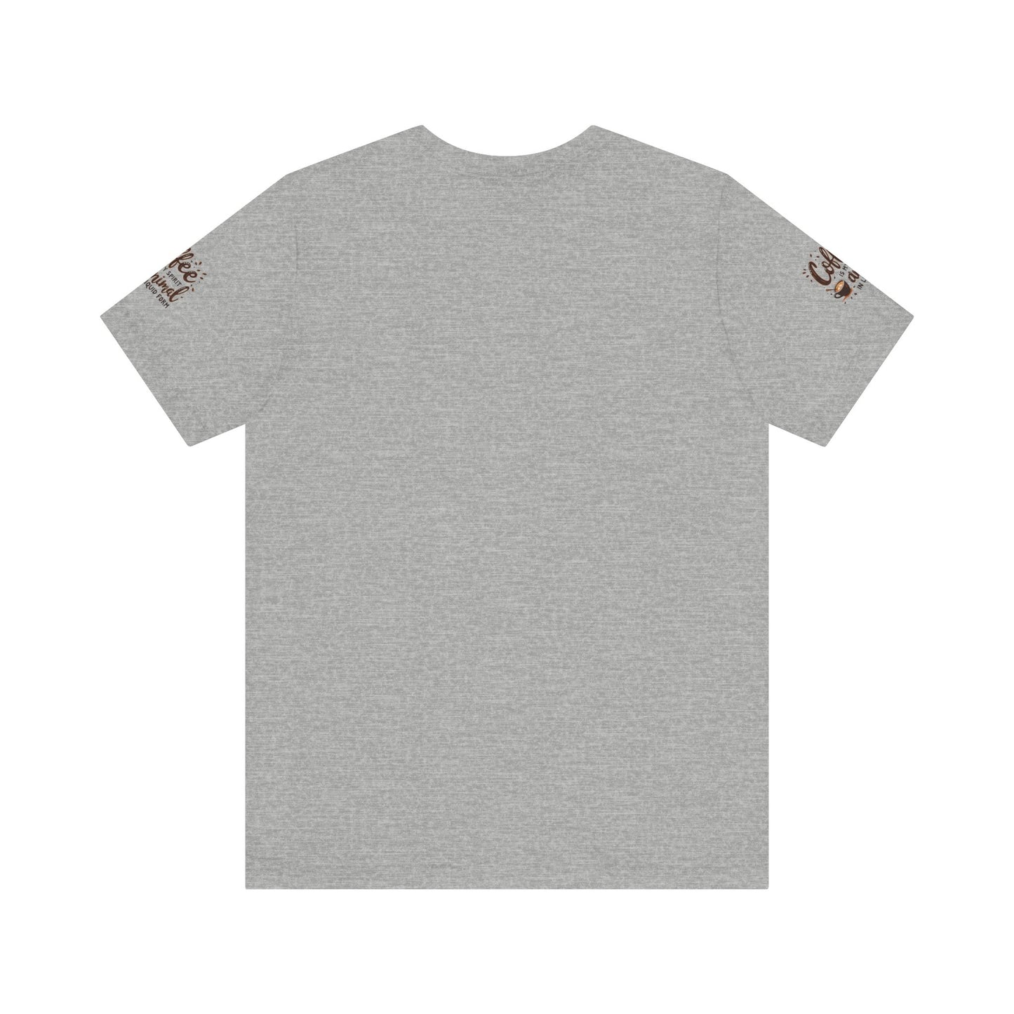 Coffee is my spirit animal in liquid form T-Shirt, Gift for Coffee Enthusiasts, Casualwear, Coffee-Themed Apparel, Birthday Gift