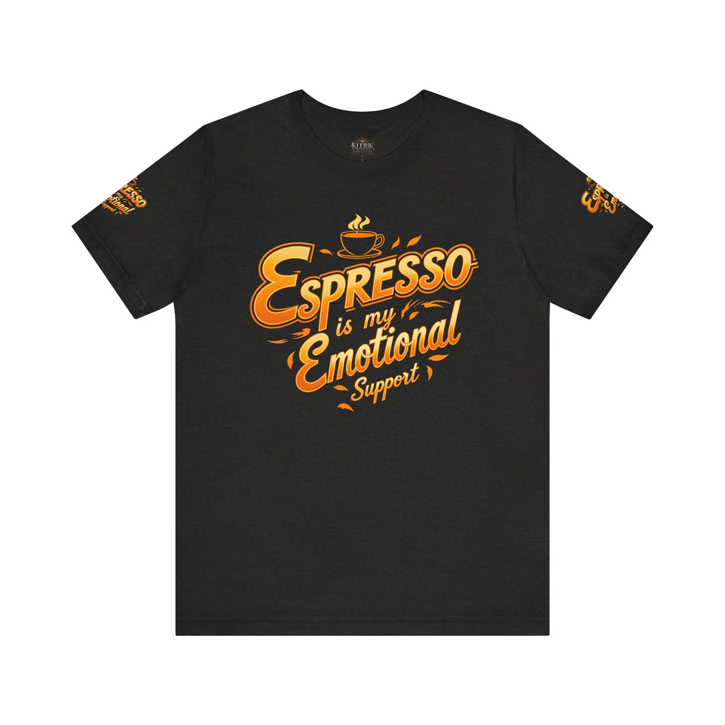 Espresso Is My Emotional Support Tee Funny Coffee Lover Shirt, Unisex Tee, Gift for Baristas, Birthday Apparel, Casual Wear