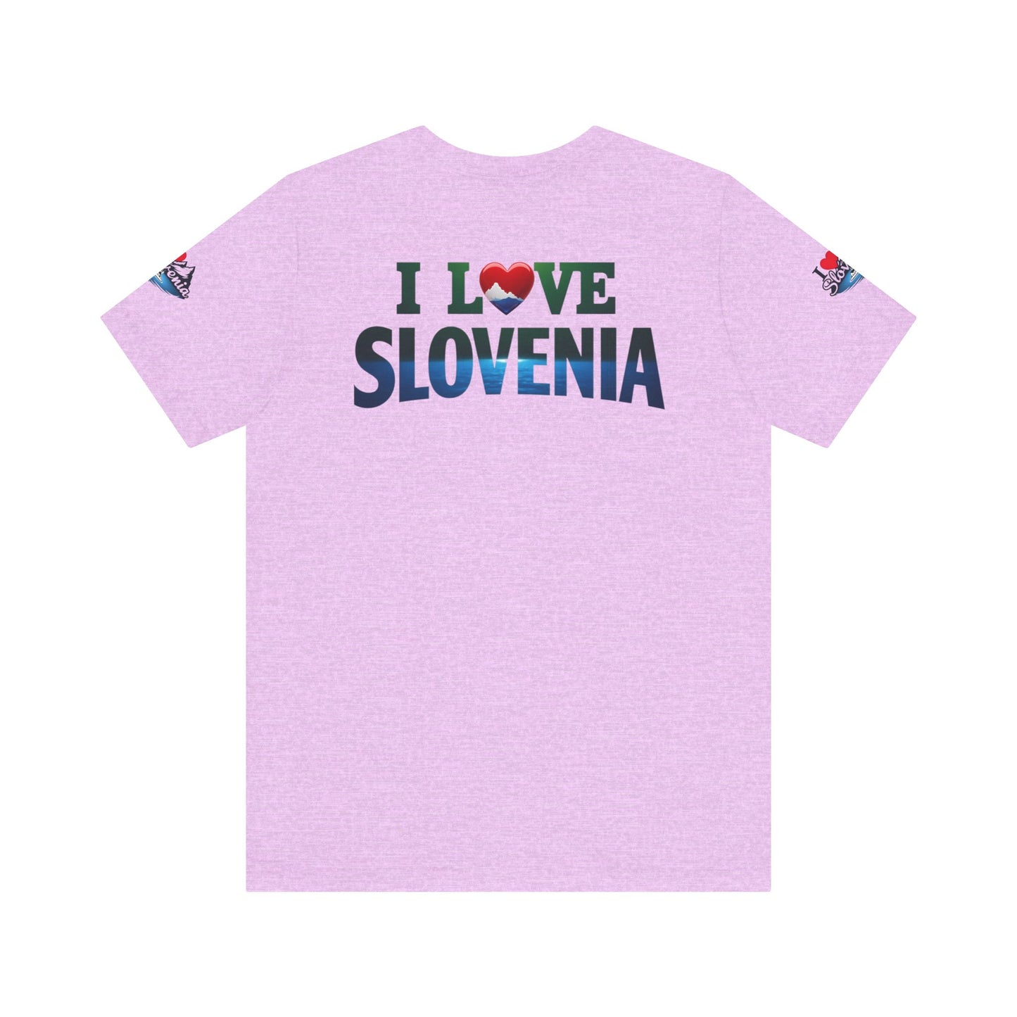 Slovenia Love Tee | Casual T-Shirt for Travel Lovers, Perfect Gift for Tourists, Souvenir Apparel, Vacation Outfit