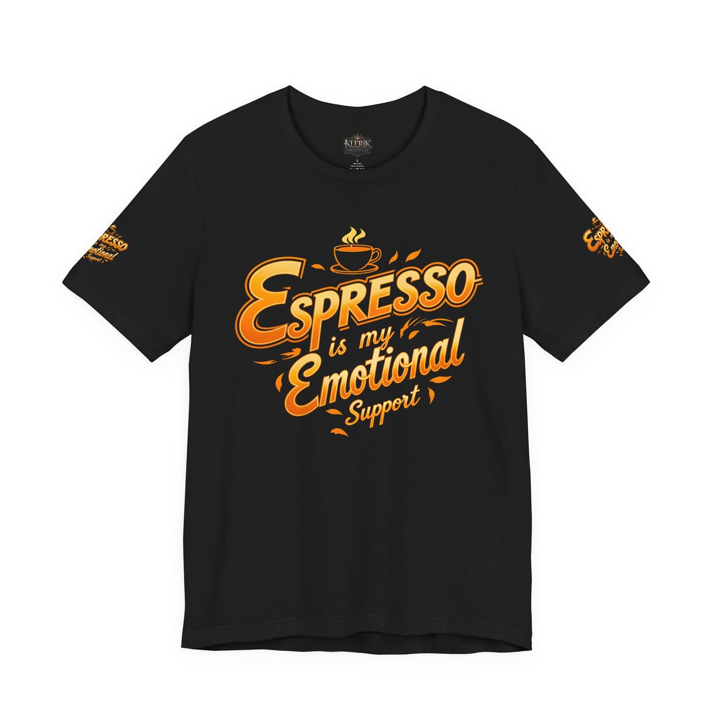 Espresso Is My Emotional Support Tee Funny Coffee Lover Shirt, Unisex Tee, Gift for Baristas, Birthday Apparel, Casual Wear