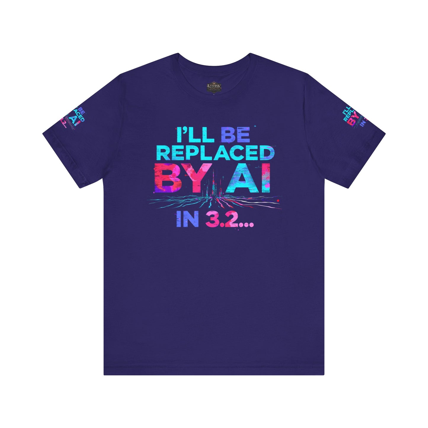 AI Rebellion Graphic Tee | Unisex Short Sleeve Shirt, Tech Humor T-shirt, Gift for AI Enthusiasts, Geek Fashion, Statement Clothing