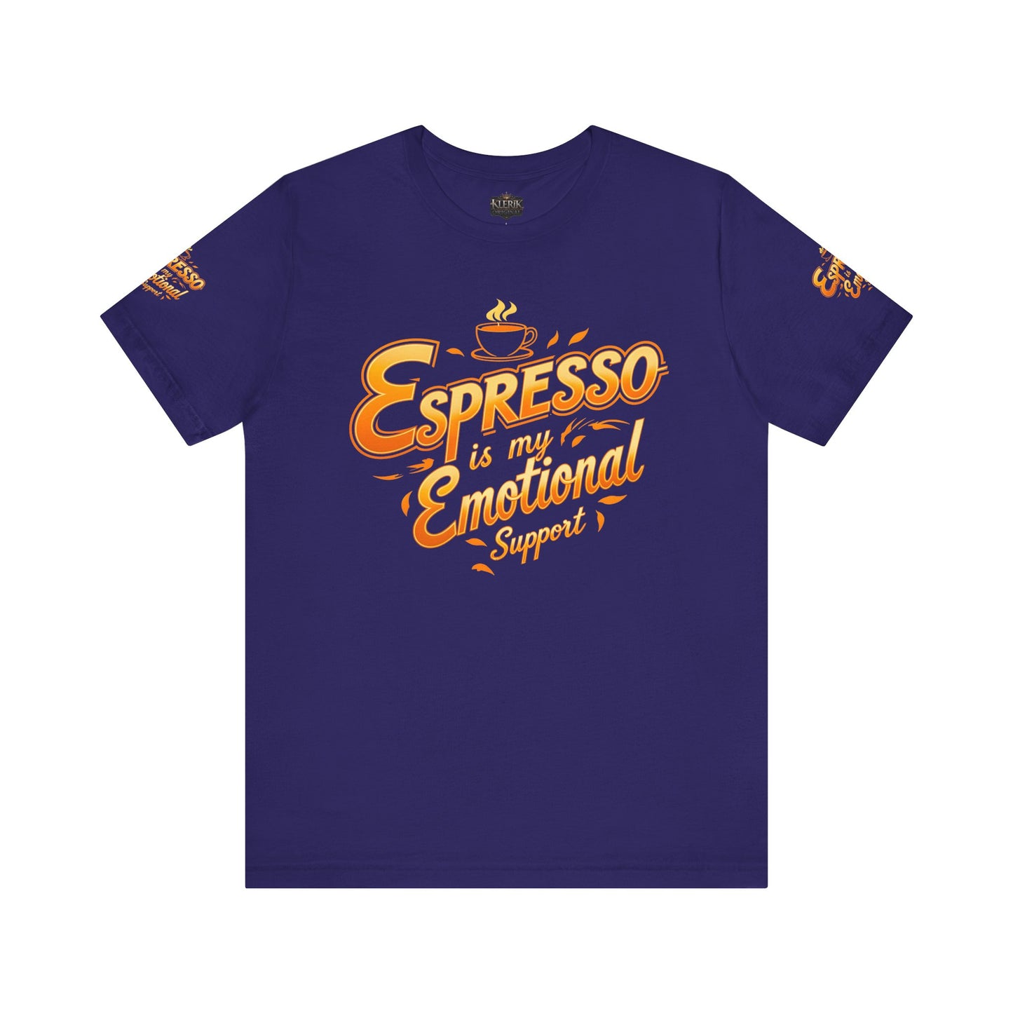 Espresso Is My Emotional Support Tee Funny Coffee Lover Shirt, Unisex Tee, Gift for Baristas, Birthday Apparel, Casual Wear