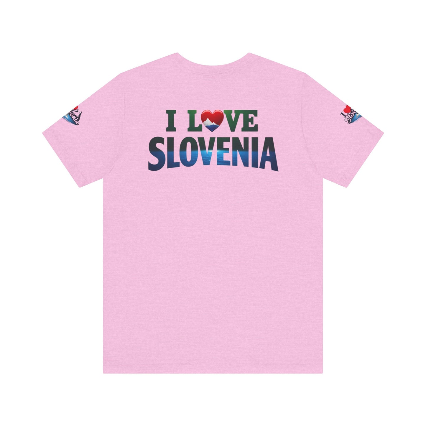 Slovenia Love Tee | Casual T-Shirt for Travel Lovers, Perfect Gift for Tourists, Souvenir Apparel, Vacation Outfit