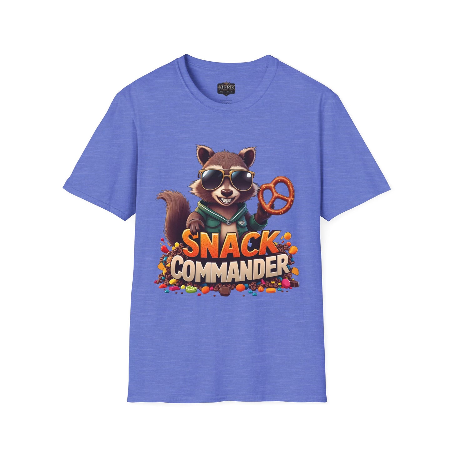 Unisex T-Shirt Snack Commander Design