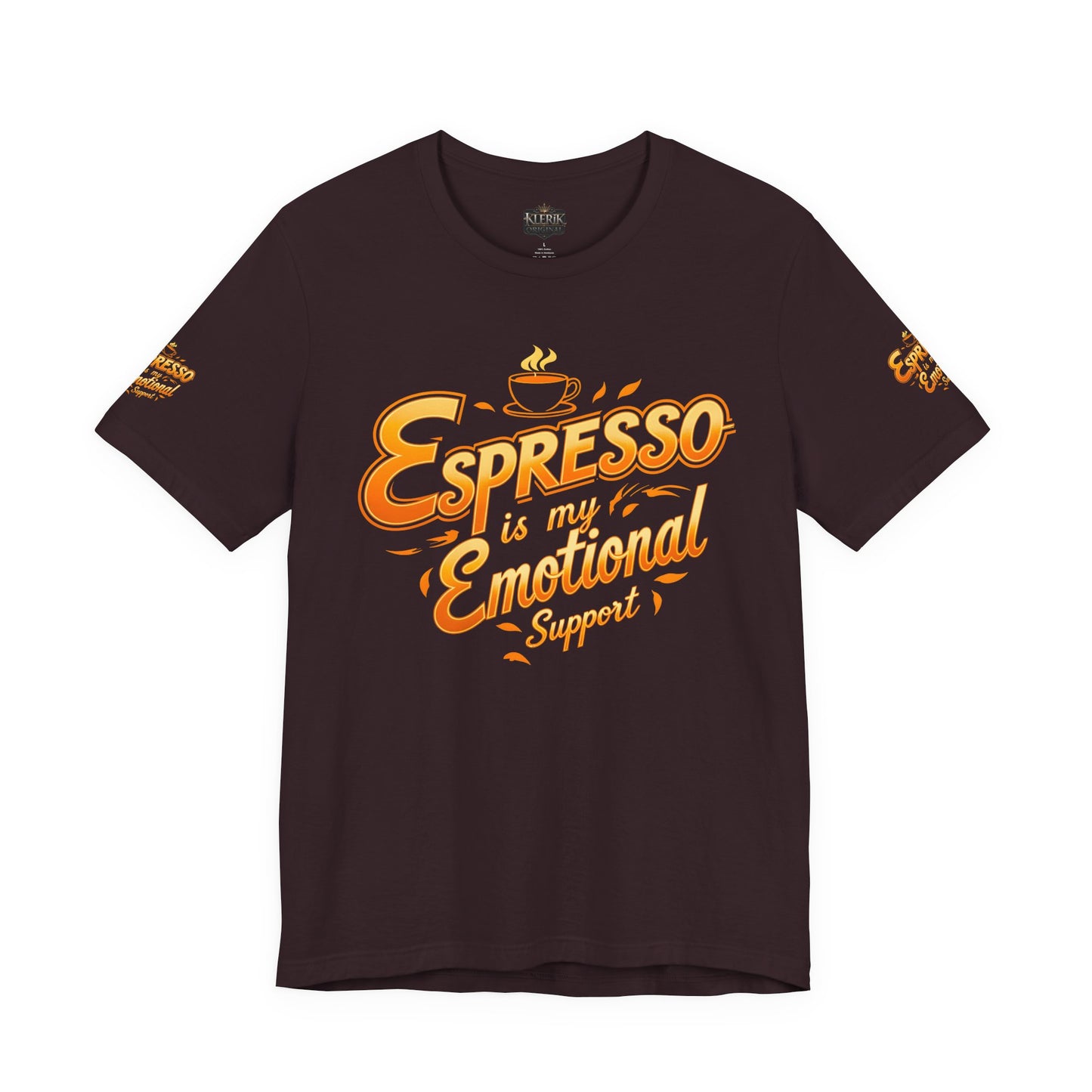 Espresso Is My Emotional Support Tee Funny Coffee Lover Shirt, Unisex Tee, Gift for Baristas, Birthday Apparel, Casual Wear