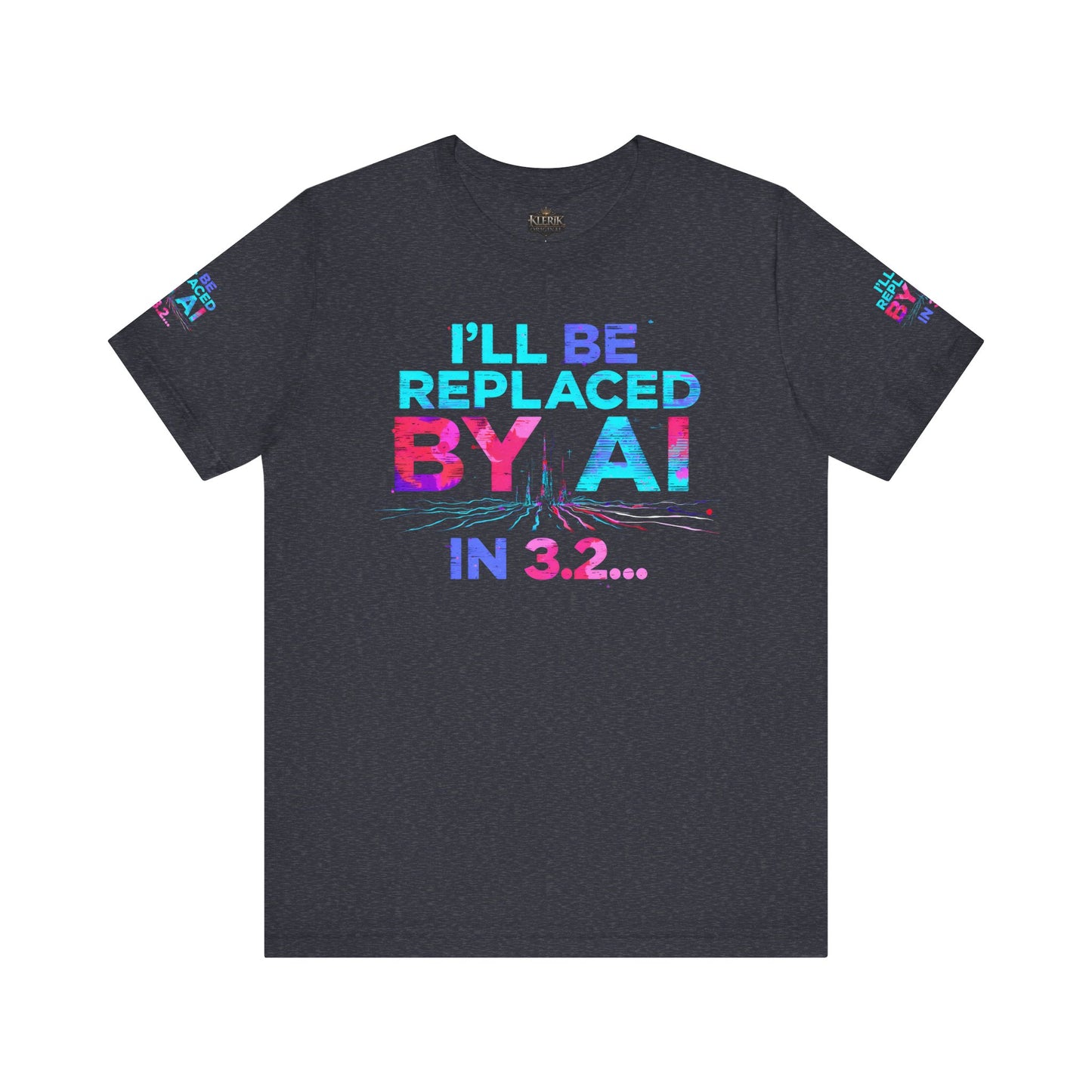 AI Rebellion Graphic Tee | Unisex Short Sleeve Shirt, Tech Humor T-shirt, Gift for AI Enthusiasts, Geek Fashion, Statement Clothing