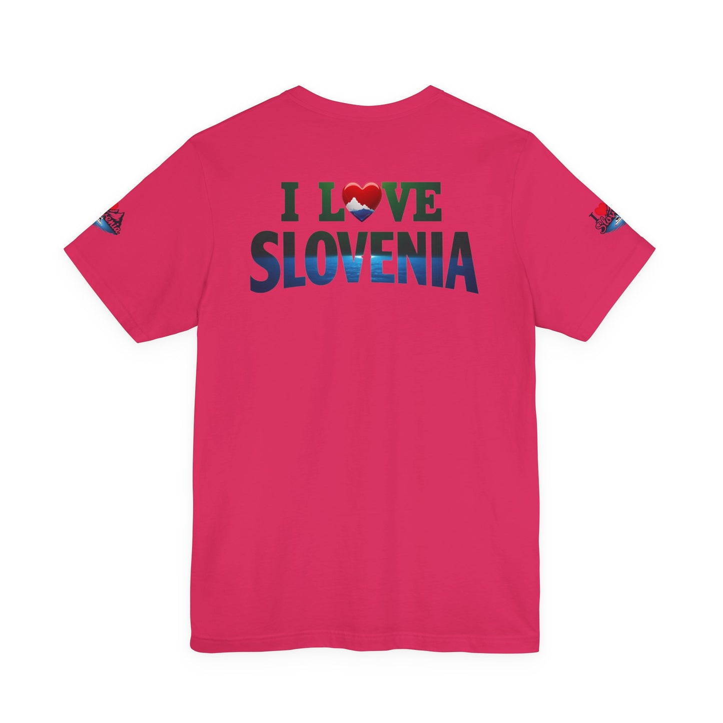 Slovenia Love Tee | Casual T-Shirt for Travel Lovers, Perfect Gift for Tourists, Souvenir Apparel, Vacation Outfit