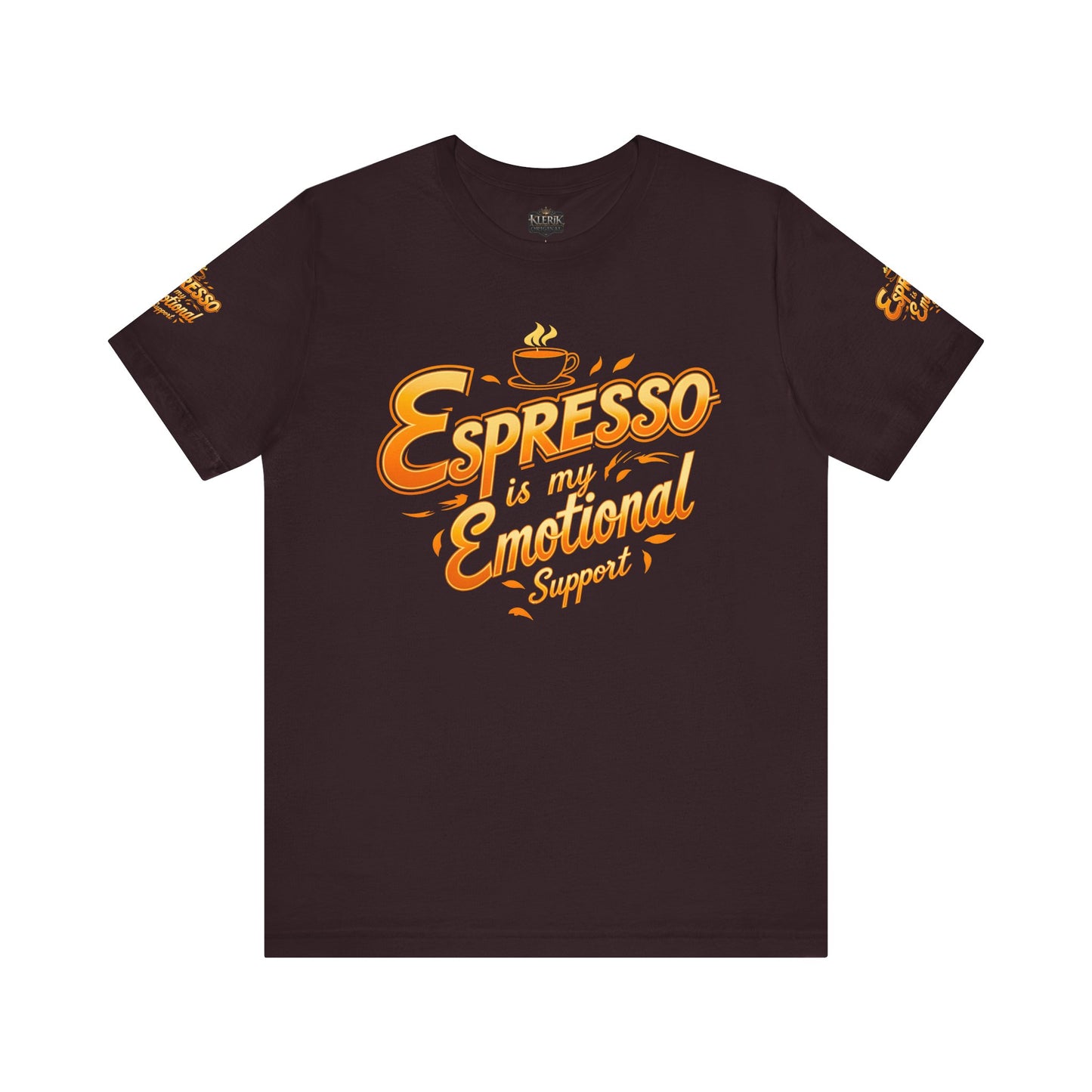 Espresso Is My Emotional Support Tee Funny Coffee Lover Shirt, Unisex Tee, Gift for Baristas, Birthday Apparel, Casual Wear