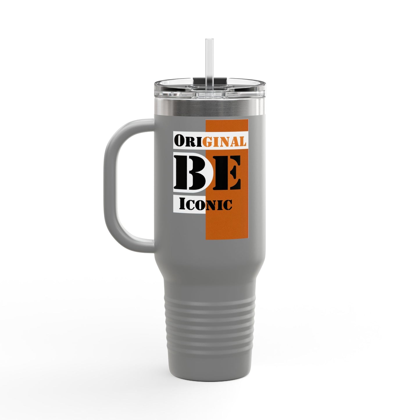 Insulated Travel Mug, Be Iconic 40oz, Travel Tumbler, Stylish Coffee Mug, Perfect Gift For Coffee Lovers, Outdoor and Office Use