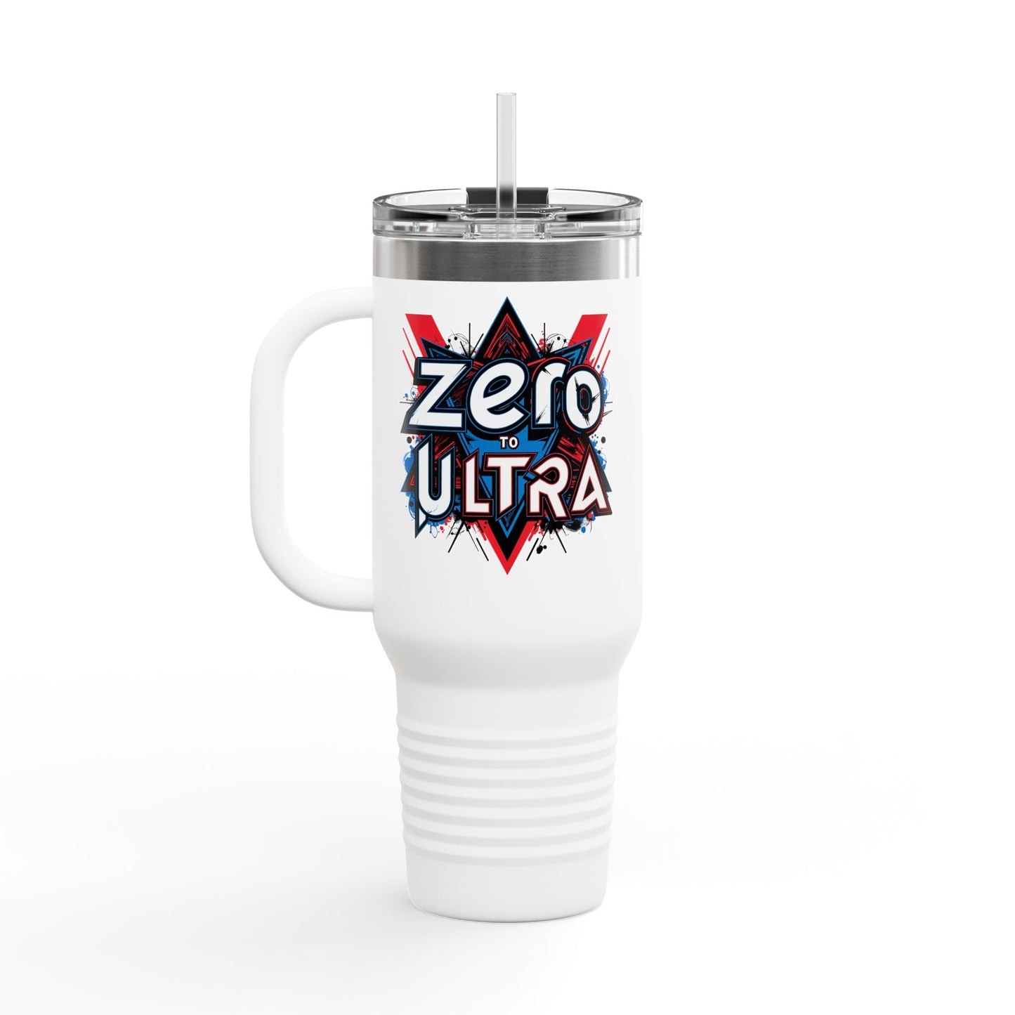Insulated Travel Mug - Zero to Ultra, 40oz Coffee Mug, Travel Cup, Personalized Gift, Outdoor Adventure, Road Trip Essential