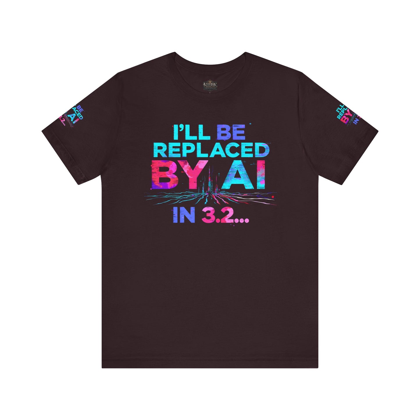 AI Rebellion Graphic Tee | Unisex Short Sleeve Shirt, Tech Humor T-shirt, Gift for AI Enthusiasts, Geek Fashion, Statement Clothing