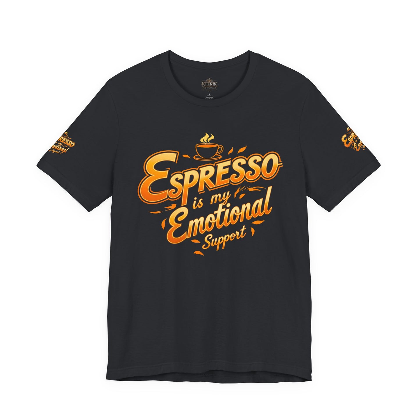 Espresso Is My Emotional Support Tee Funny Coffee Lover Shirt, Unisex Tee, Gift for Baristas, Birthday Apparel, Casual Wear