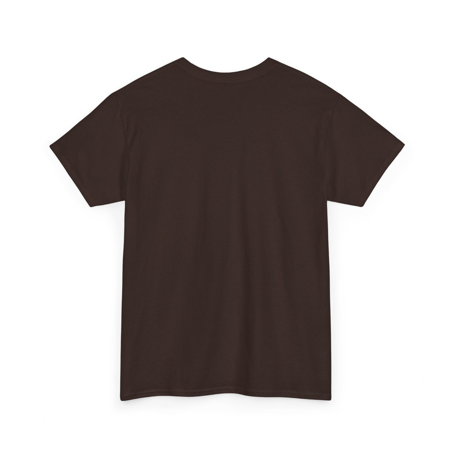 Inspirational Unisex Heavy Cotton Tee - "I AM STRONG AND COURAGEOUS BECAUSE GOD IS WITH ME"