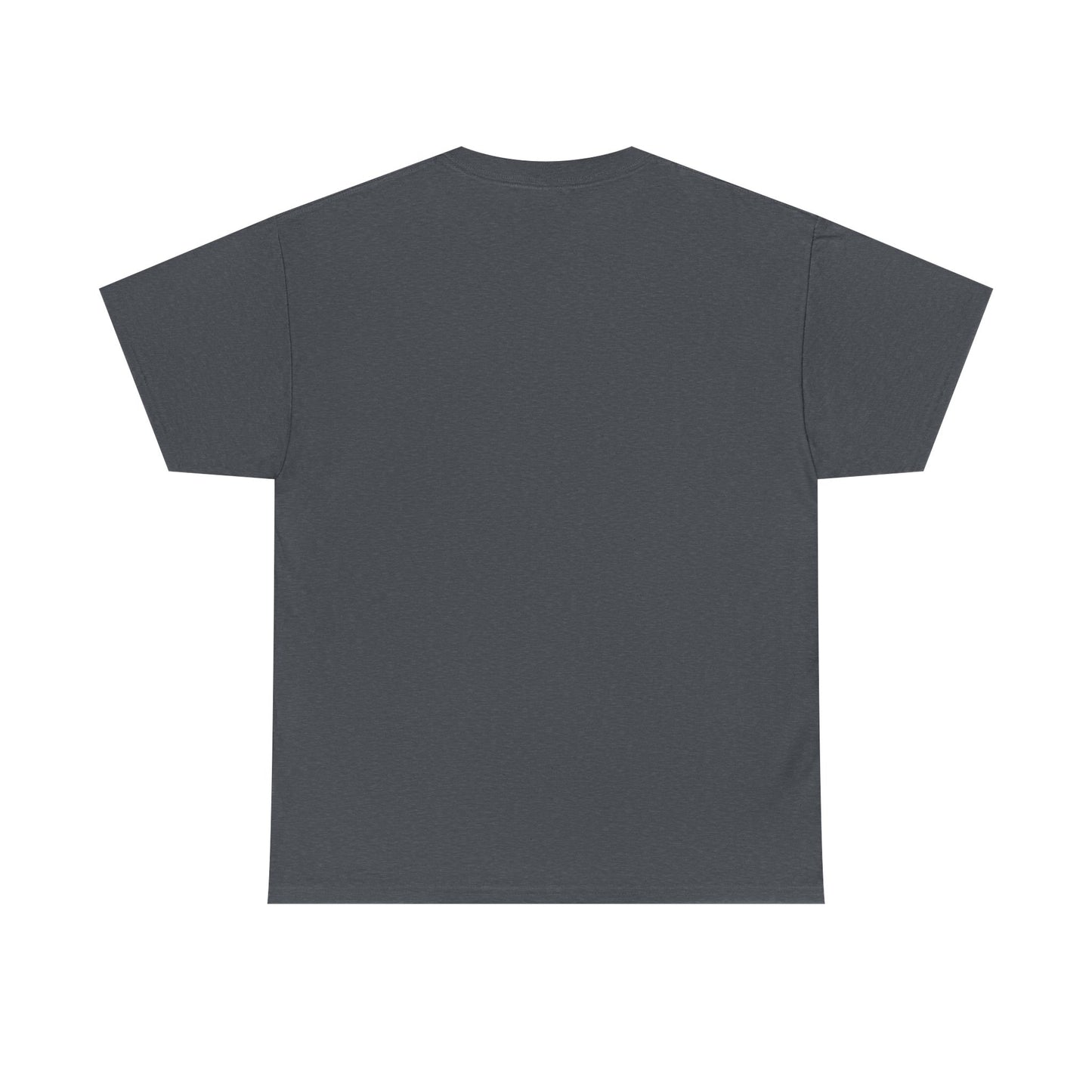 Inspirational Unisex Heavy Cotton Tee - "I AM STRONG AND COURAGEOUS BECAUSE GOD IS WITH ME"