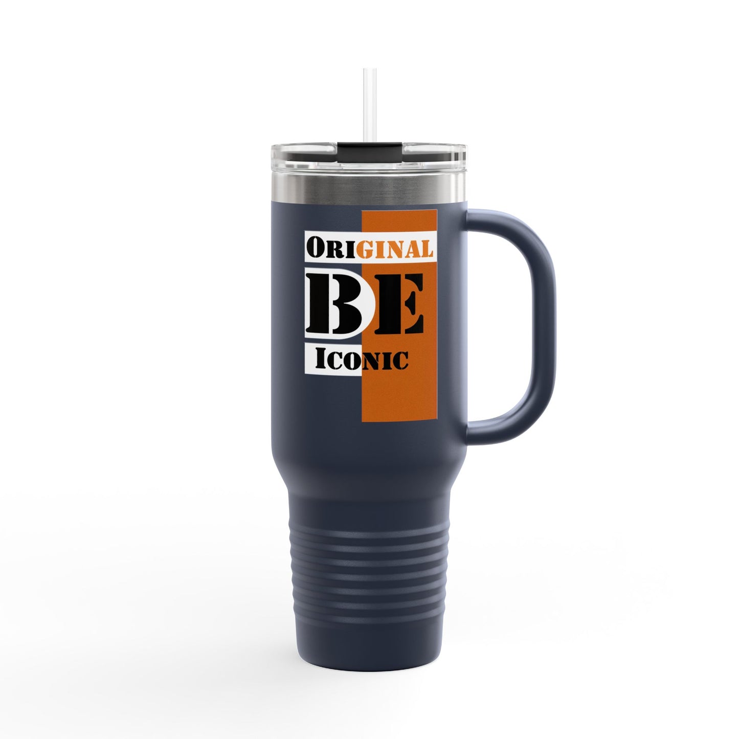 Insulated Travel Mug, Be Iconic 40oz, Travel Tumbler, Stylish Coffee Mug, Perfect Gift For Coffee Lovers, Outdoor and Office Use
