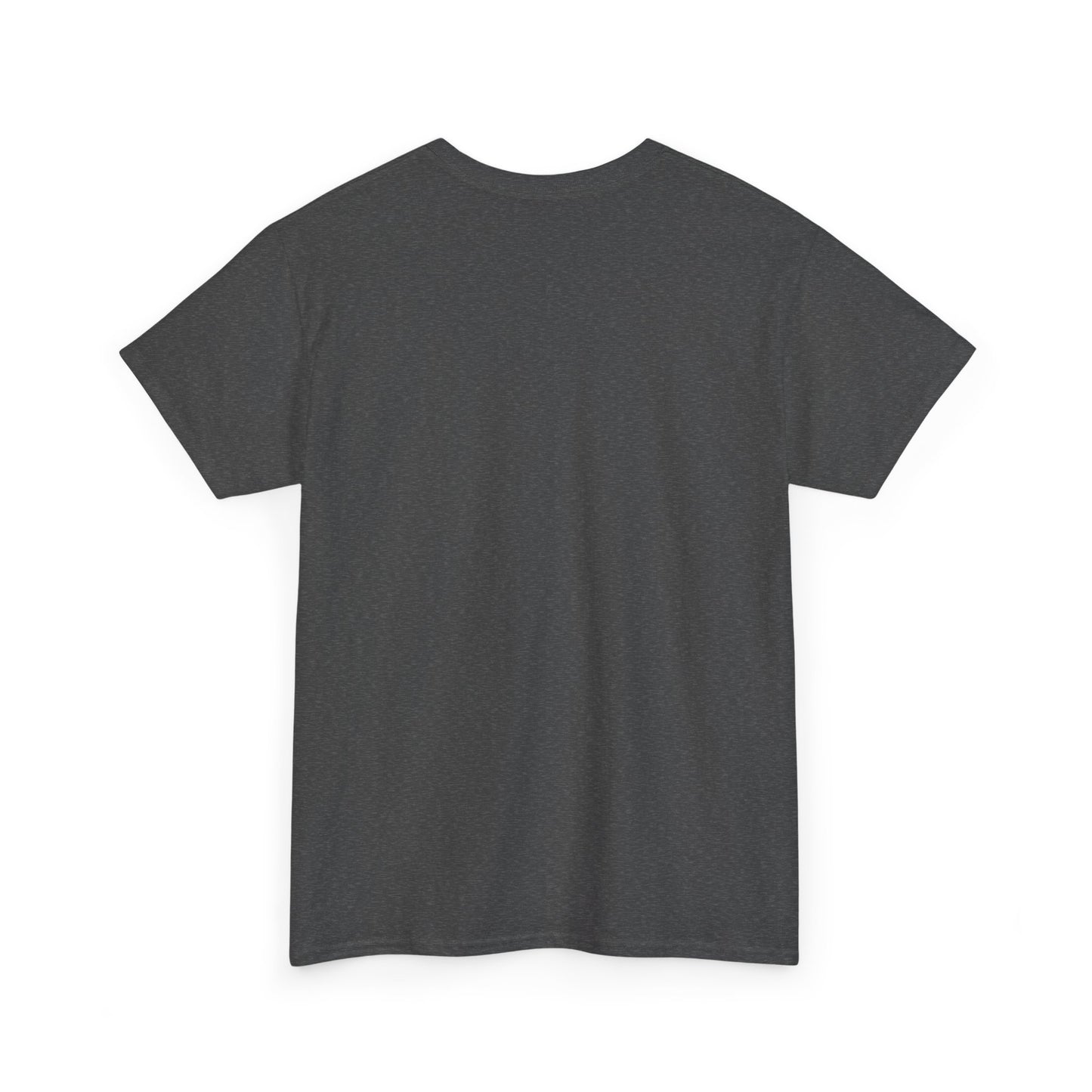 Inspirational Unisex Heavy Cotton Tee - "I AM STRONG AND COURAGEOUS BECAUSE GOD IS WITH ME"