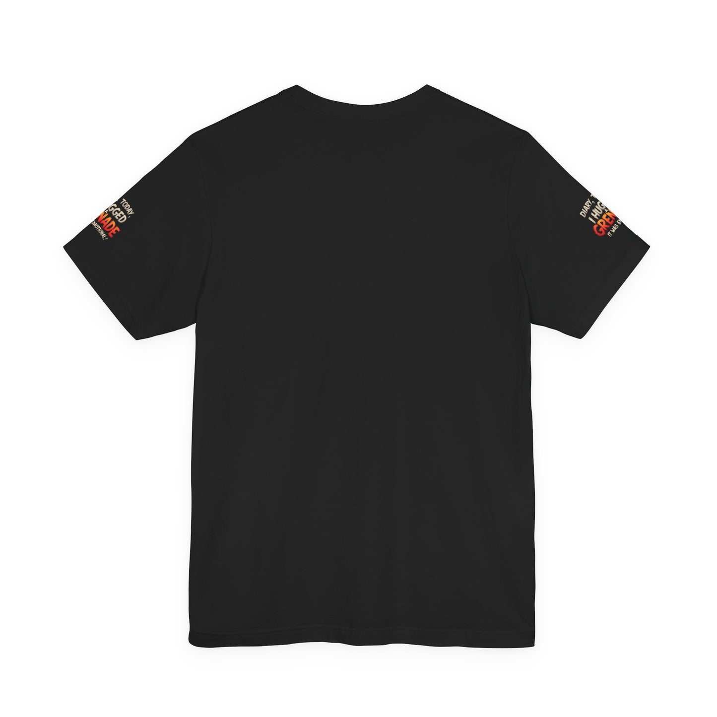 Emotional Grenade Tee, Funny Graphic T-Shirt, Unisex Humor Shirt, Casual Wear, Gift for Friends, Mood Apparel