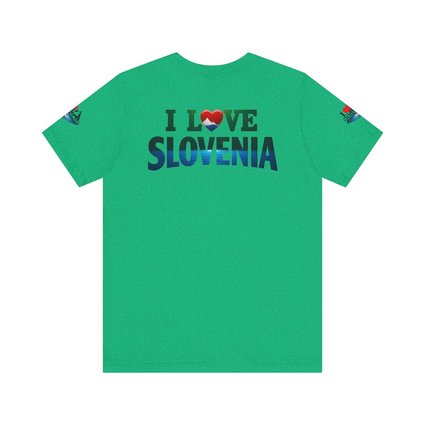 Slovenia Love Tee | Casual T-Shirt for Travel Lovers, Perfect Gift for Tourists, Souvenir Apparel, Vacation Outfit