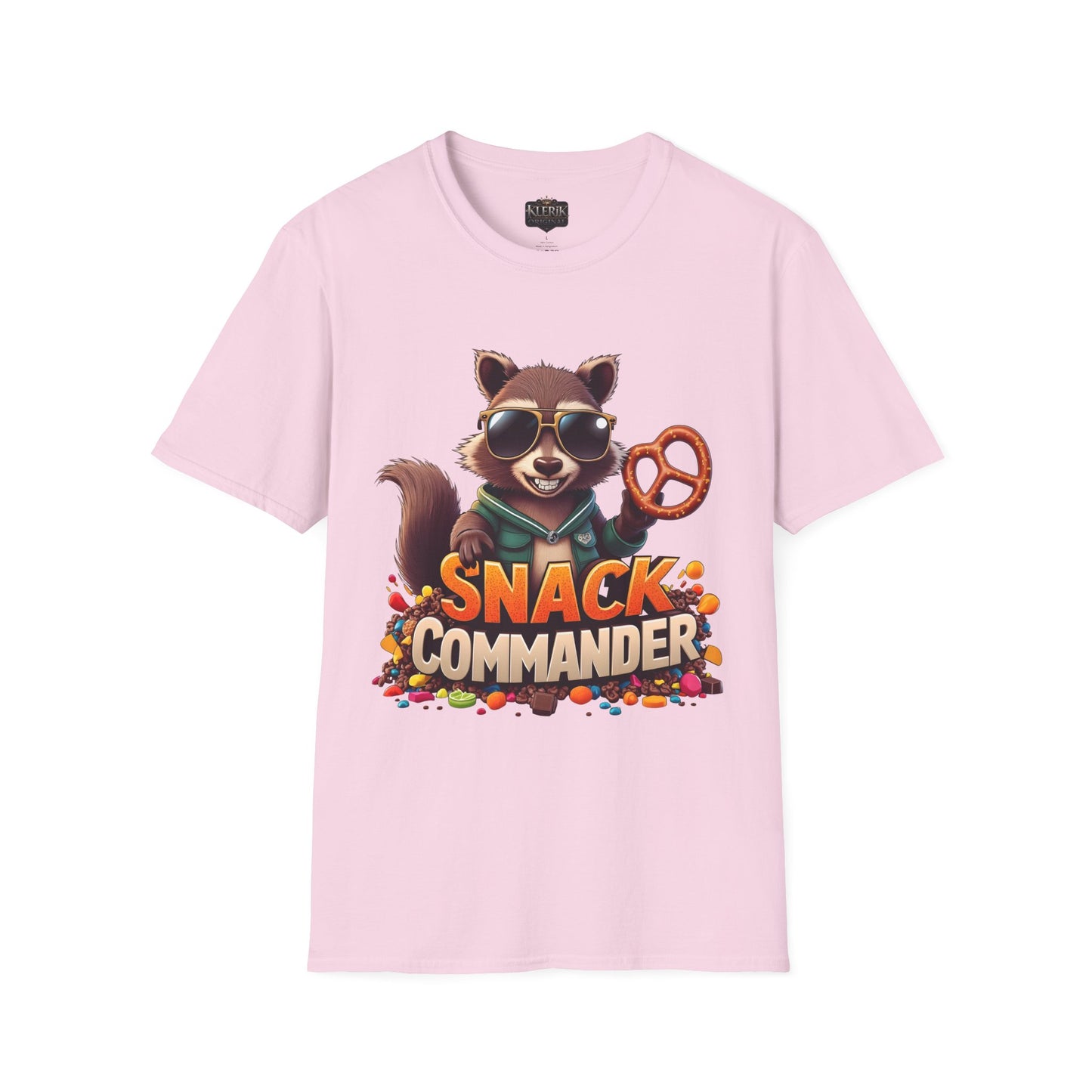 Unisex T-Shirt Snack Commander Design