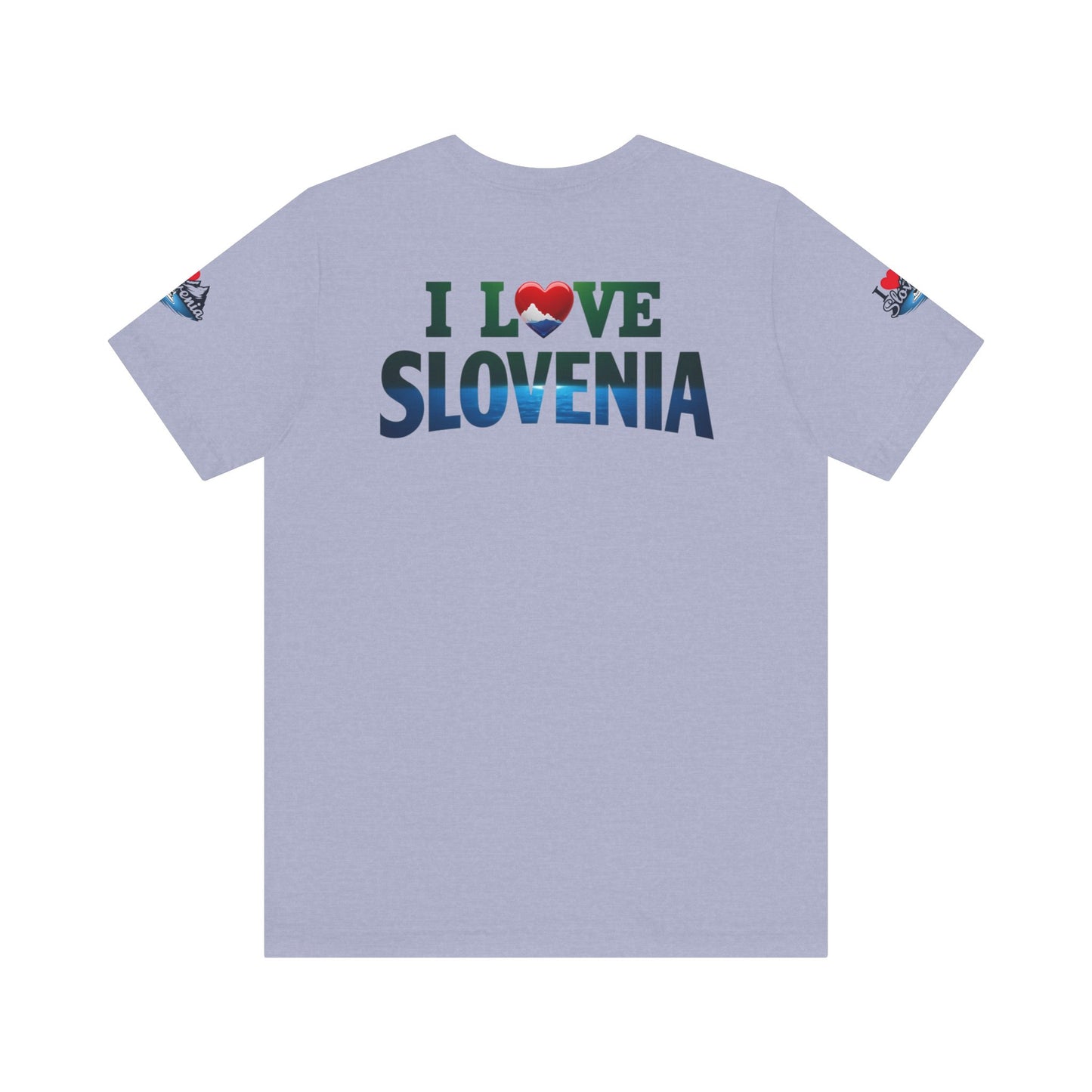 Slovenia Love Tee | Casual T-Shirt for Travel Lovers, Perfect Gift for Tourists, Souvenir Apparel, Vacation Outfit