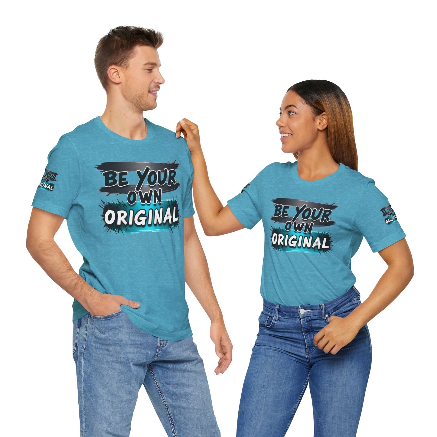 Be Your Own Original Unisex Tee - Inspirational Quote Shirt, Graphic Tee, Gifts for Creatives, Trendy Casual Wear, Daily Motivation