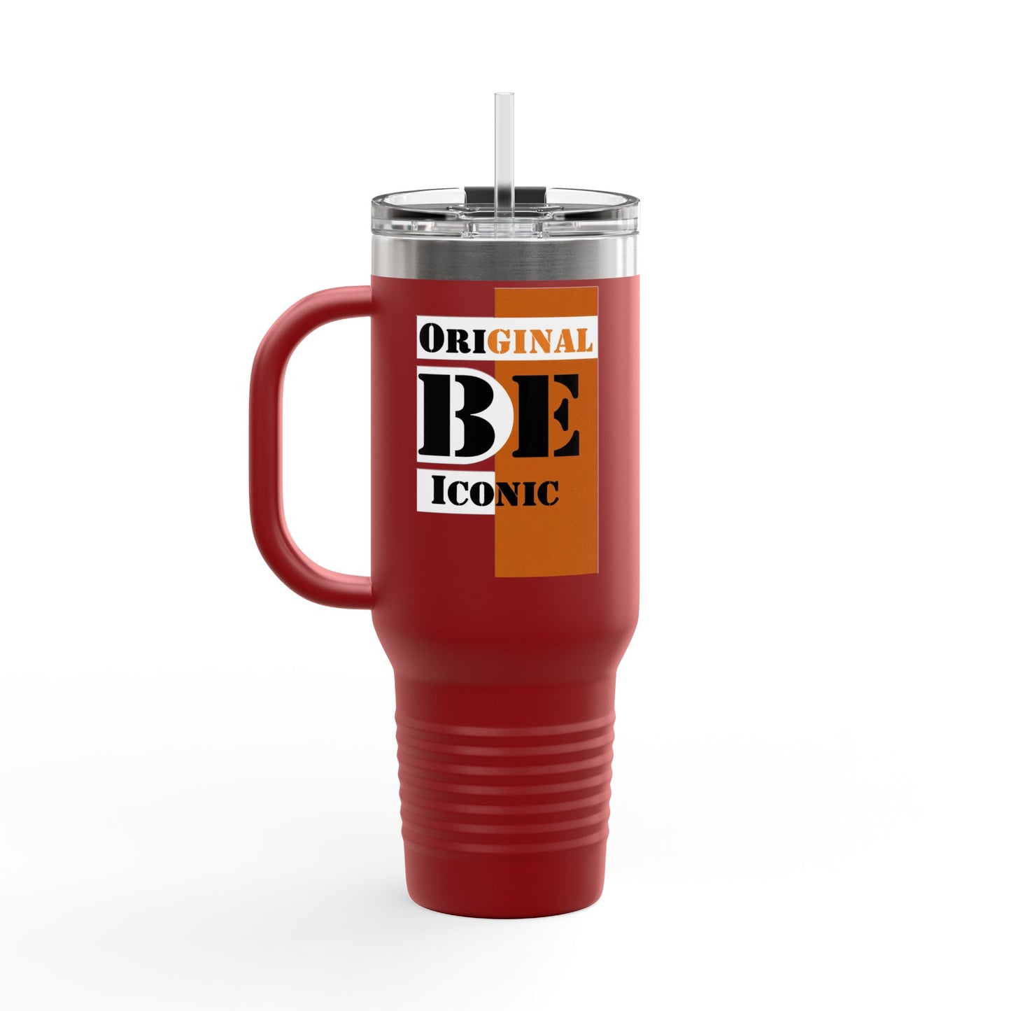 Insulated Travel Mug, Be Iconic 40oz, Travel Tumbler, Stylish Coffee Mug, Perfect Gift For Coffee Lovers, Outdoor and Office Use