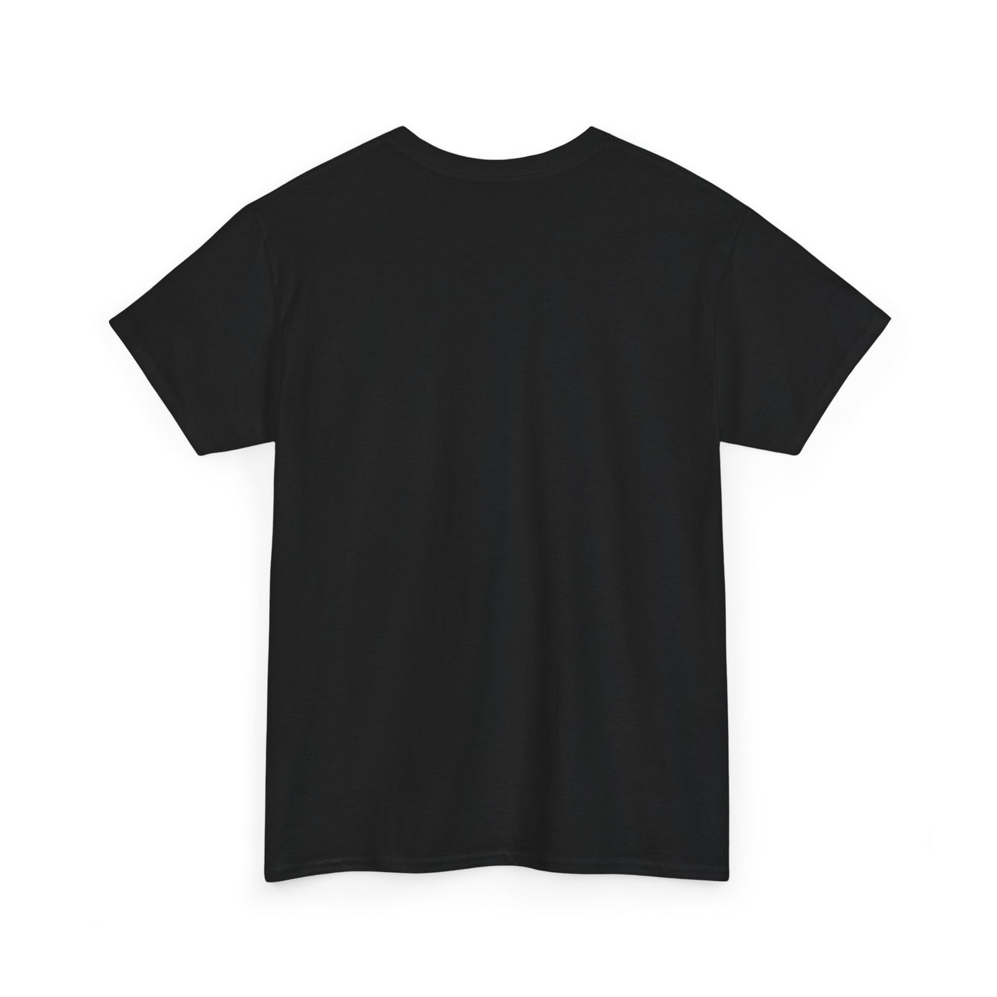 Inspirational Unisex Heavy Cotton Tee - "I AM STRONG AND COURAGEOUS BECAUSE GOD IS WITH ME"