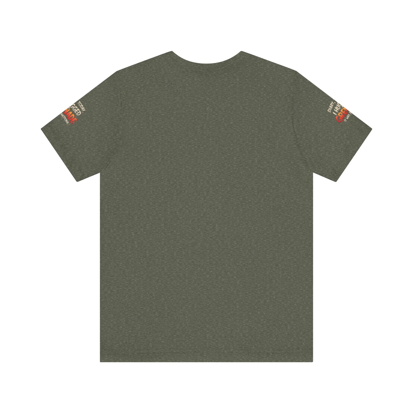 Emotional Grenade Tee, Funny Graphic T-Shirt, Unisex Humor Shirt, Casual Wear, Gift for Friends, Mood Apparel