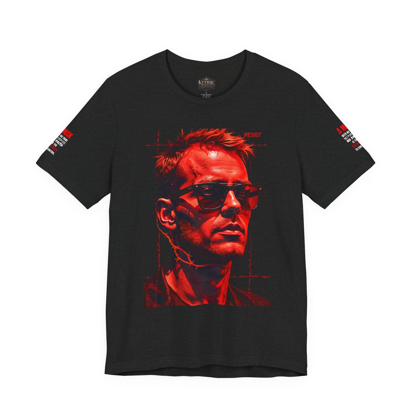 A Man With No Tribe No Purpose No faith Is The Easiest To Control | Casual Wear, Streetwear, Gift for Him, Unique Style, Everyday Comfort