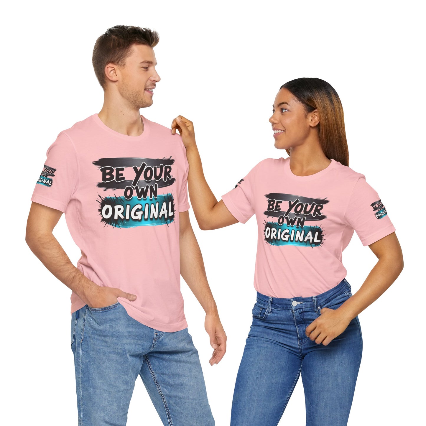 Be Your Own Original Unisex Tee - Inspirational Quote Shirt, Graphic Tee, Gifts for Creatives, Trendy Casual Wear, Daily Motivation