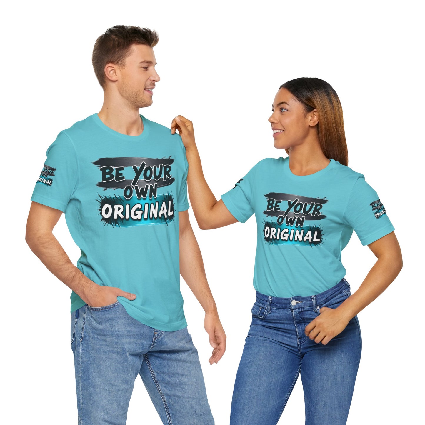 Be Your Own Original Unisex Tee - Inspirational Quote Shirt, Graphic Tee, Gifts for Creatives, Trendy Casual Wear, Daily Motivation