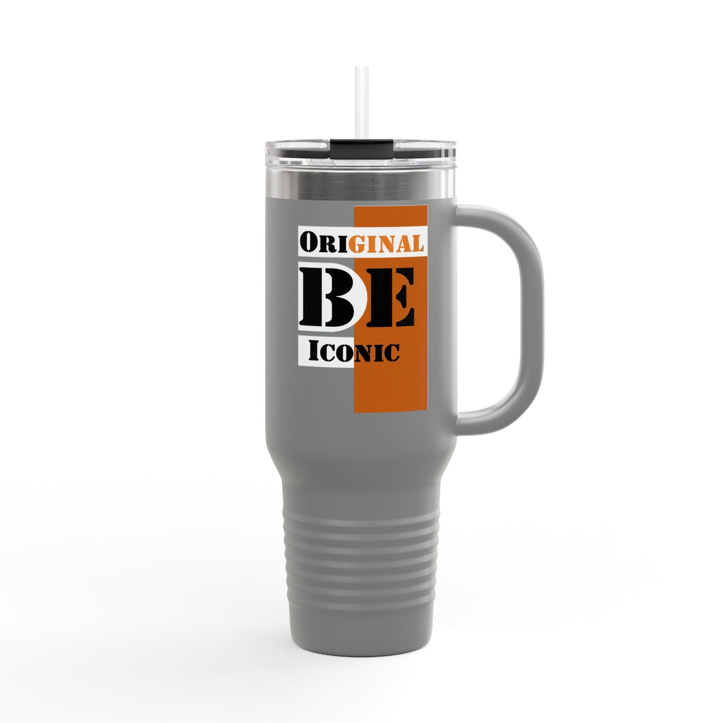 Insulated Travel Mug, Be Iconic 40oz, Travel Tumbler, Stylish Coffee Mug, Perfect Gift For Coffee Lovers, Outdoor and Office Use